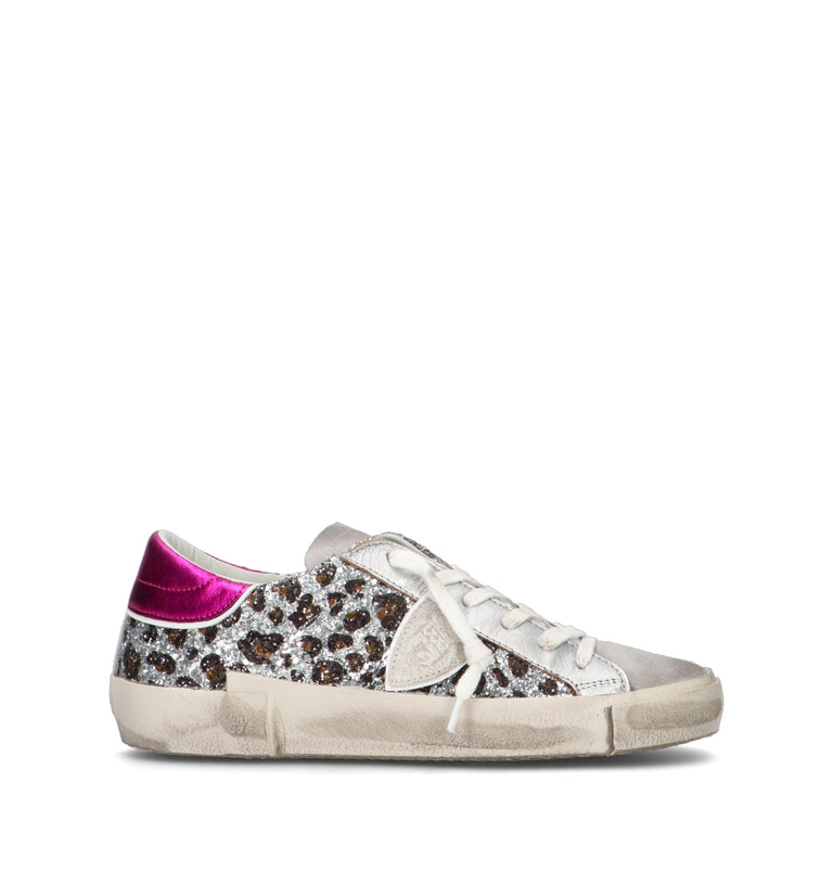 PHILIPPE MODEL Sneaker donna bianca/argento