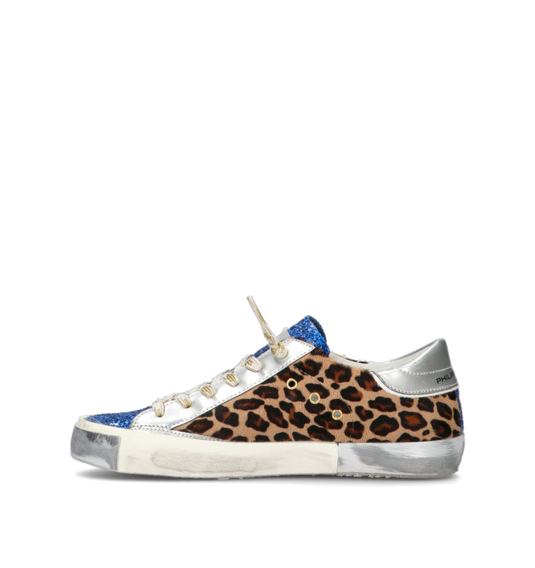 PHILIPPE MODEL Sneaker donna maculata in cavallino