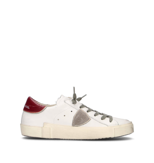 PHILIPPE MODEL Sneaker donna bianca in pelle