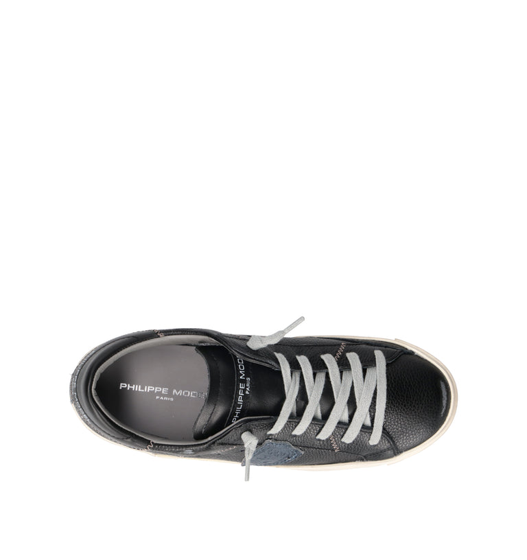 PHILIPPE MODEL Sneaker donna nera in pelle