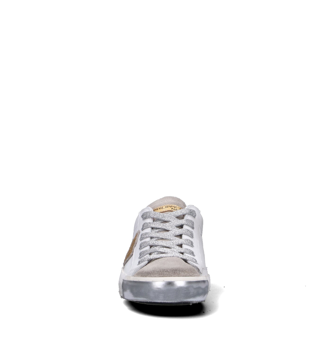 PHILIPPE MODEL Sneaker donna bianca/bordeaux