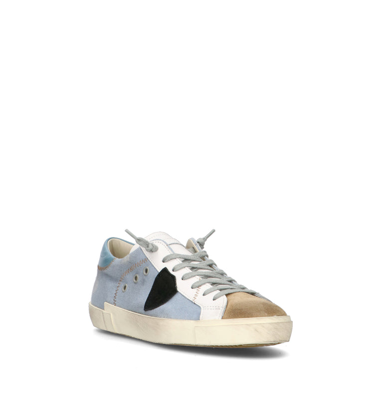 PHILIPPE MODEL Sneaker uomo azzurra