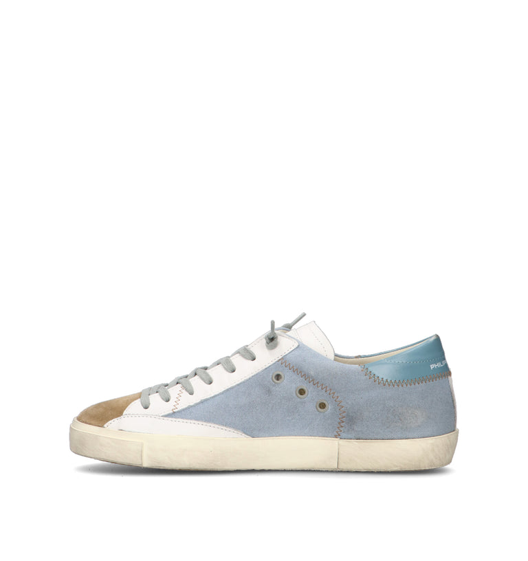 PHILIPPE MODEL Sneaker uomo azzurra