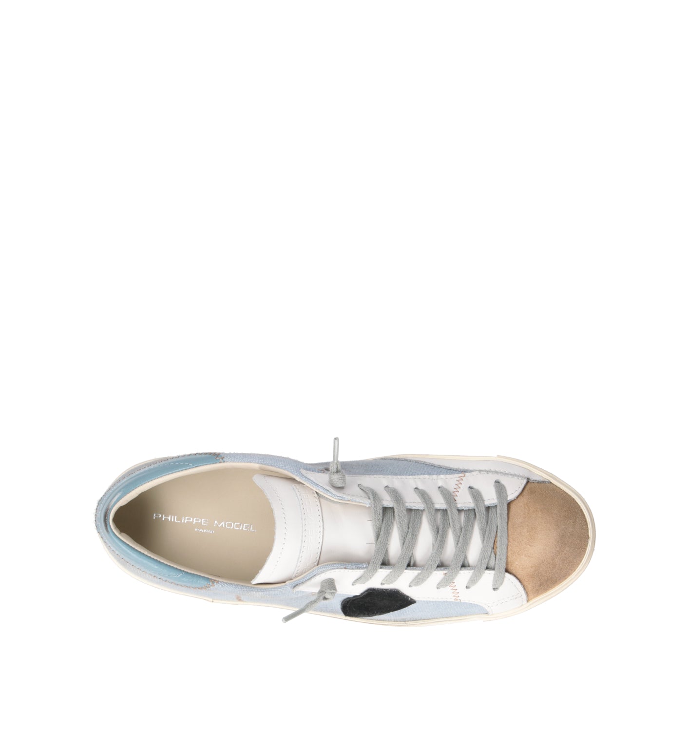 PHILIPPE MODEL Sneaker uomo azzurra
