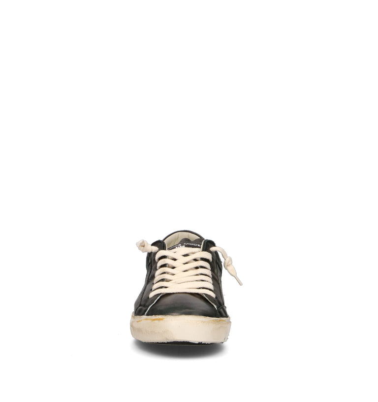 PHILIPPE MODEL Sneaker uomo nera in pelle