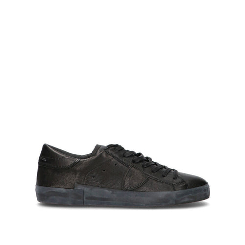 PHILIPPE MODEL Sneaker uomo nera in pelle
