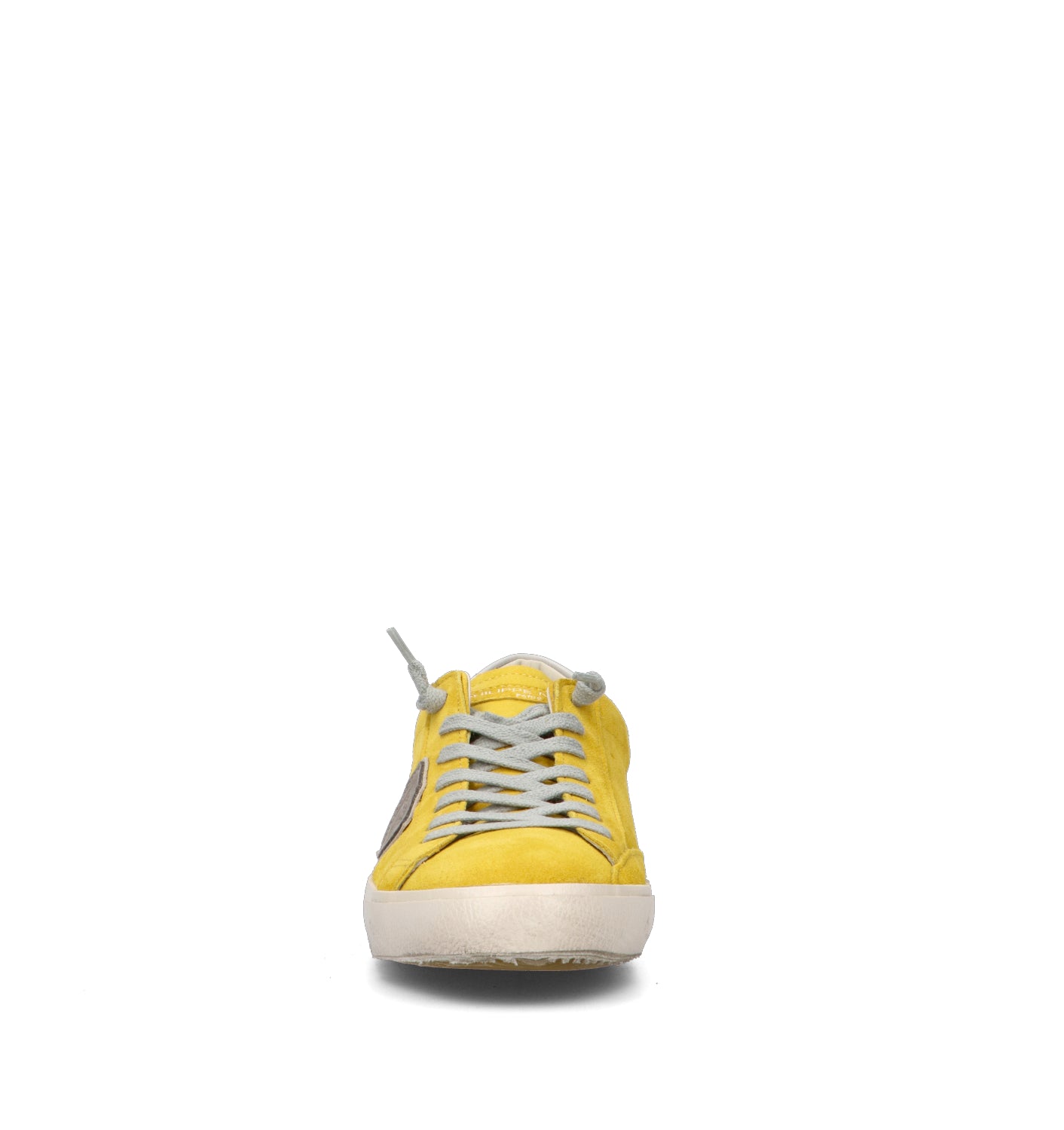 PHILIPPE MODEL Sneaker uomo gialla in suede
