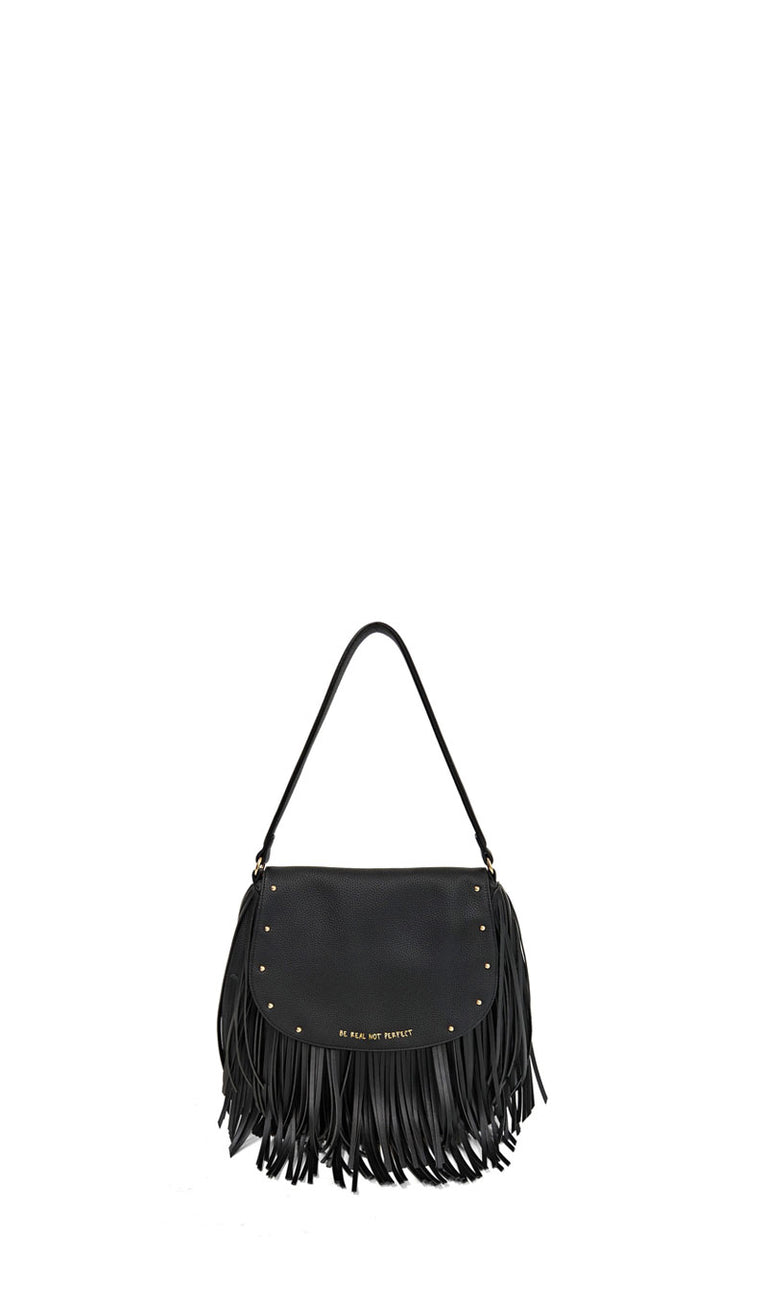 LE PANDORINE Borsa a spalla nera