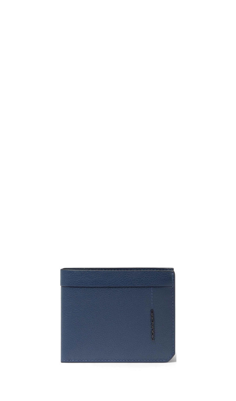 PIQUADRO Protafogli uomo blu