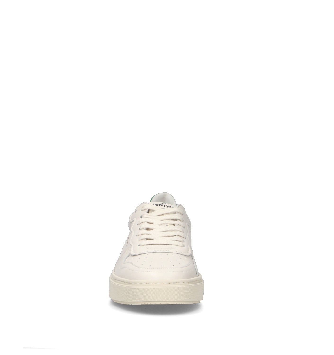 THE76 Sneaker uomo bianca/verde in pelle