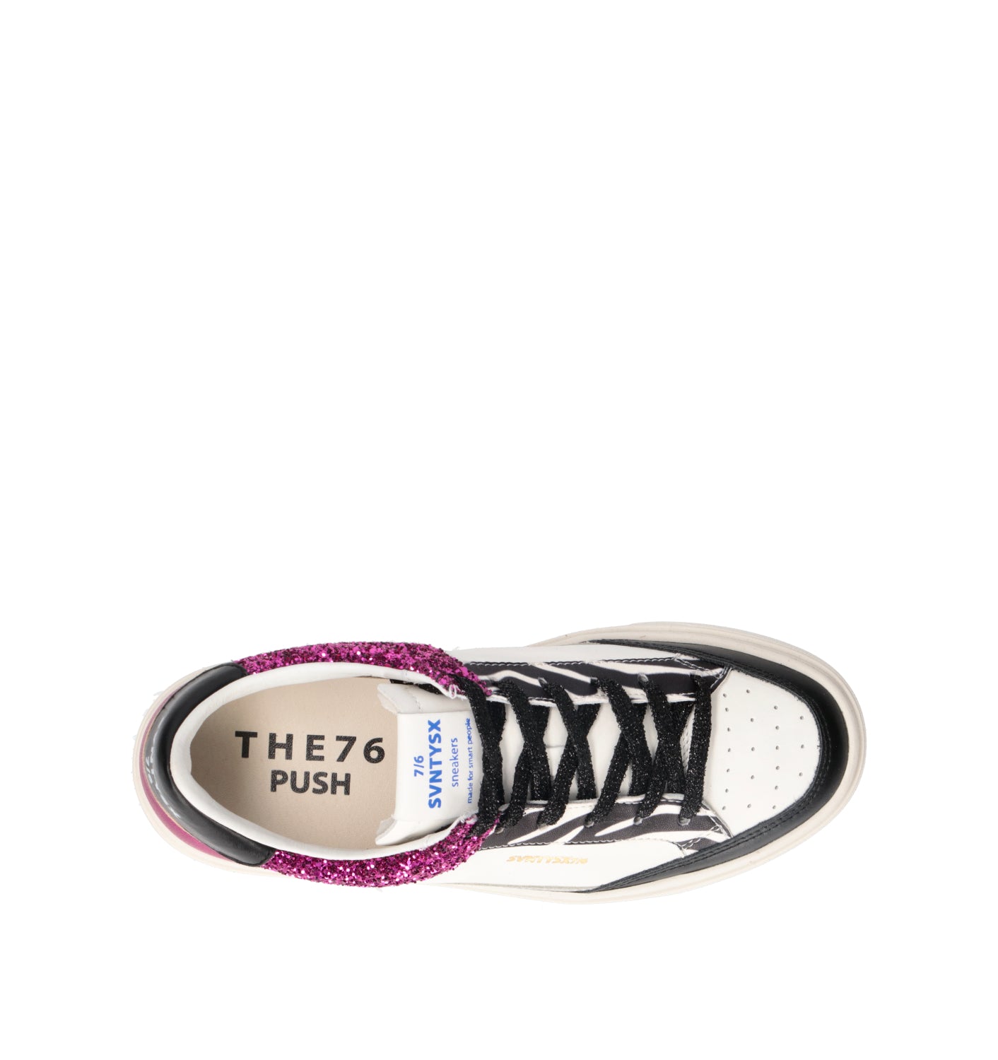 THE76 Sneaker donna fucsia/bianca