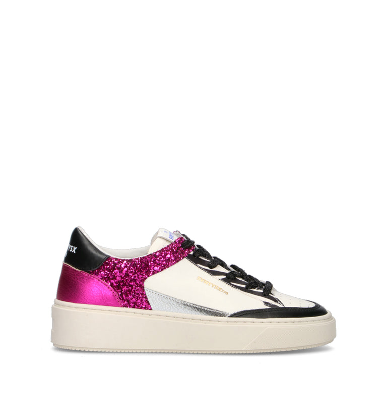 THE76 Sneaker donna fucsia/bianca