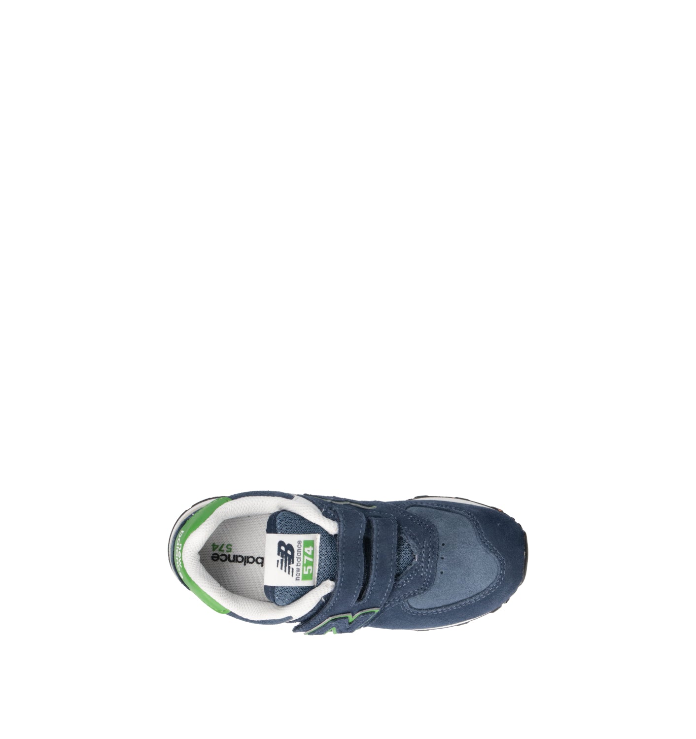 NEW BALANCE 574 Sneaker bimbo blu in suede