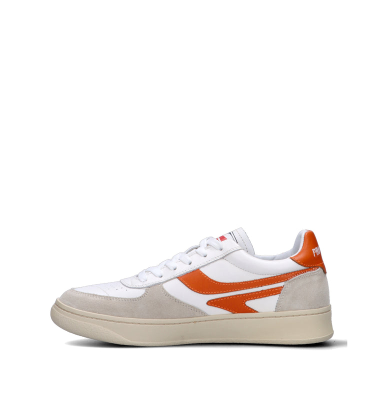 PROWINGS Sneaker uomo bianca/arancio in pelle