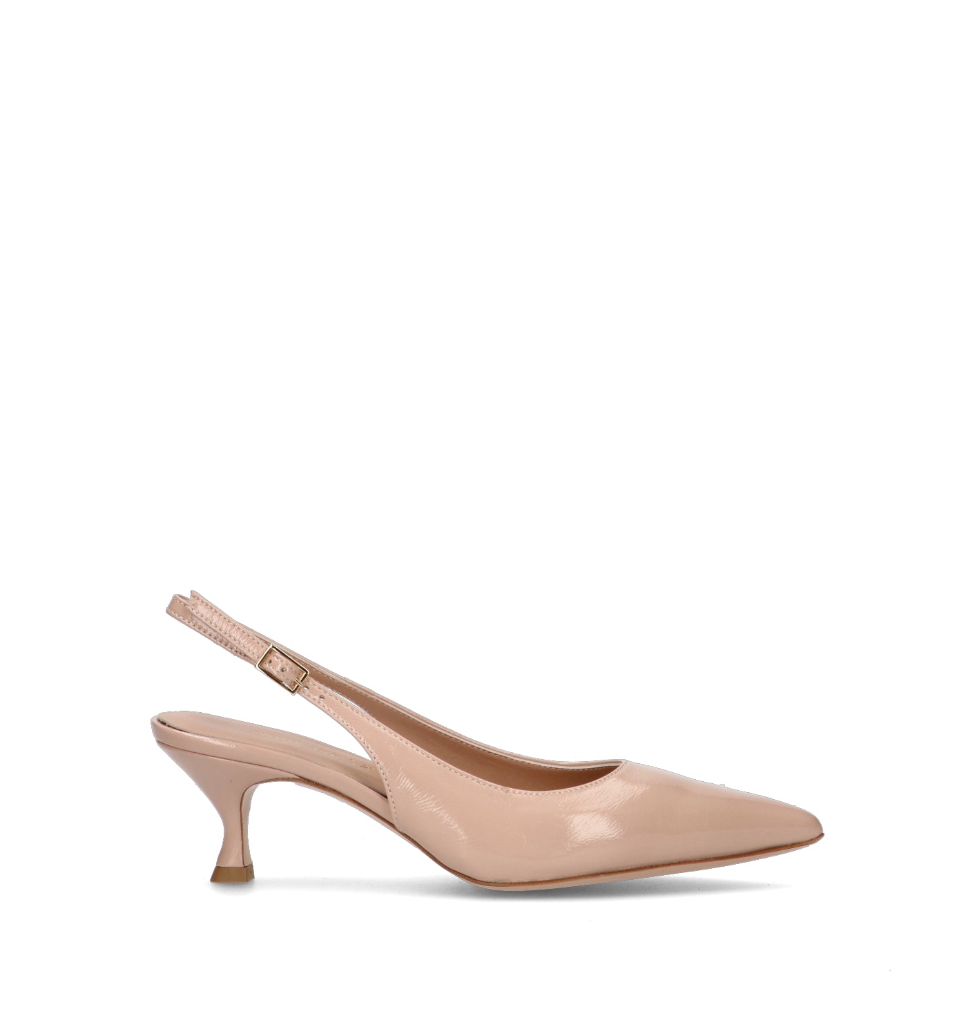 REBECCA VAN DIK Slingback donna rosa in pelle