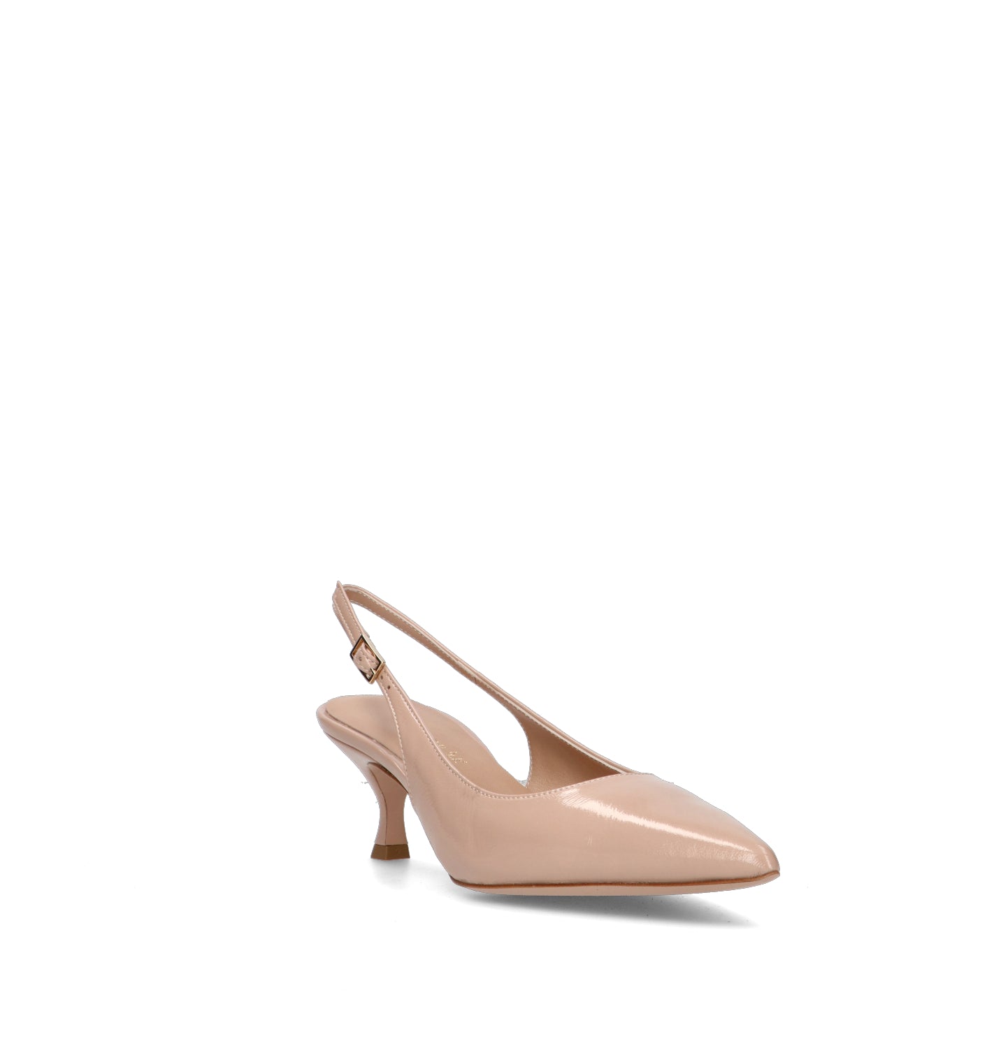 REBECCA VAN DIK Slingback donna rosa in pelle