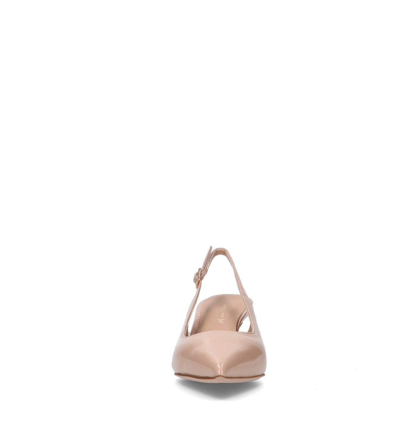 REBECCA VAN DIK Slingback donna rosa in pelle