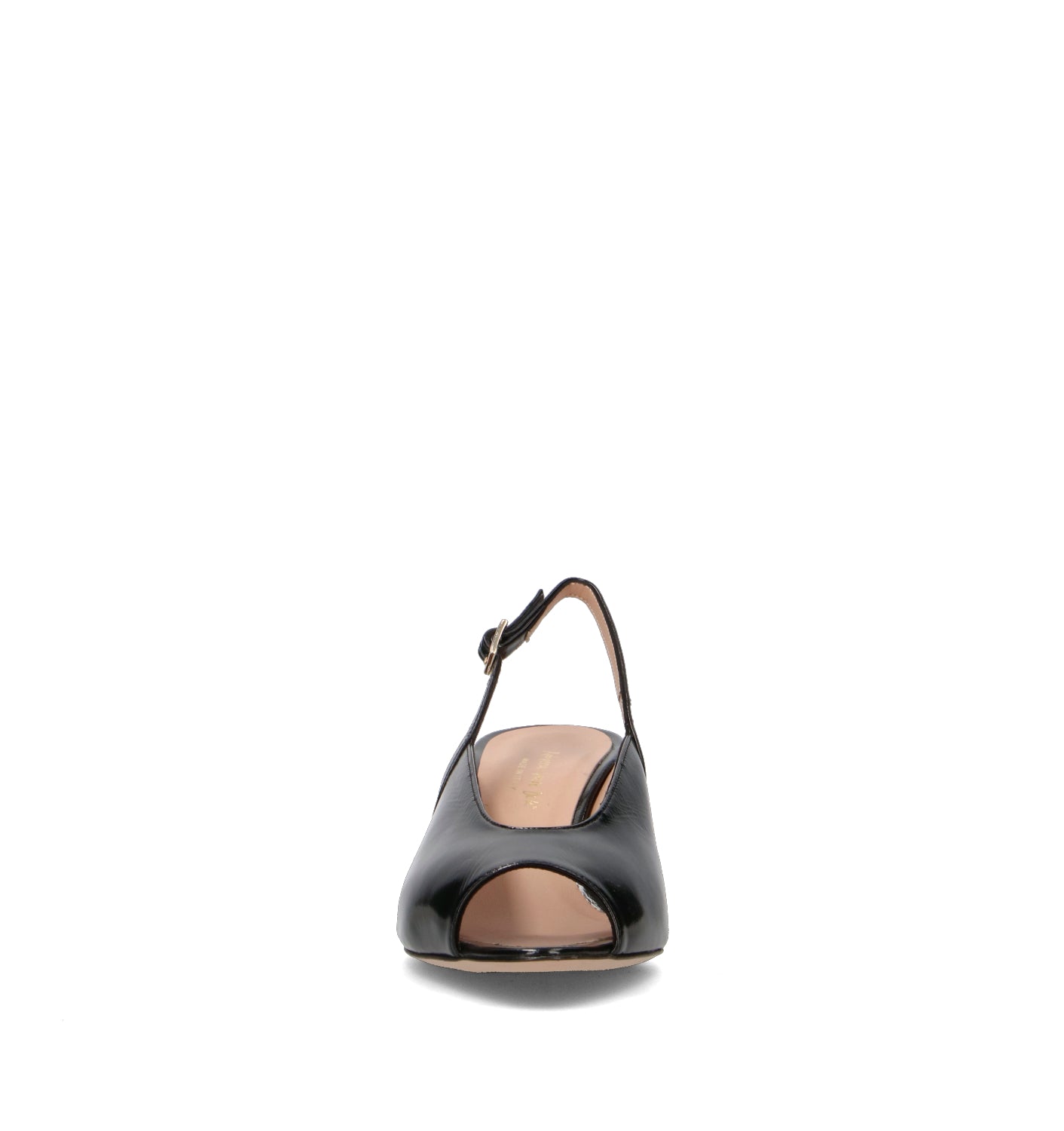 REBECCA VAN DIK Sandalo donna nero in pelle