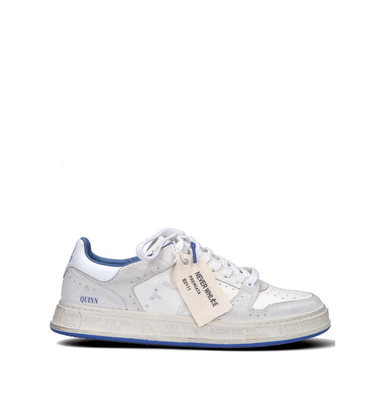 PREMIATA QUINN Sneaker uomo bianca/blu