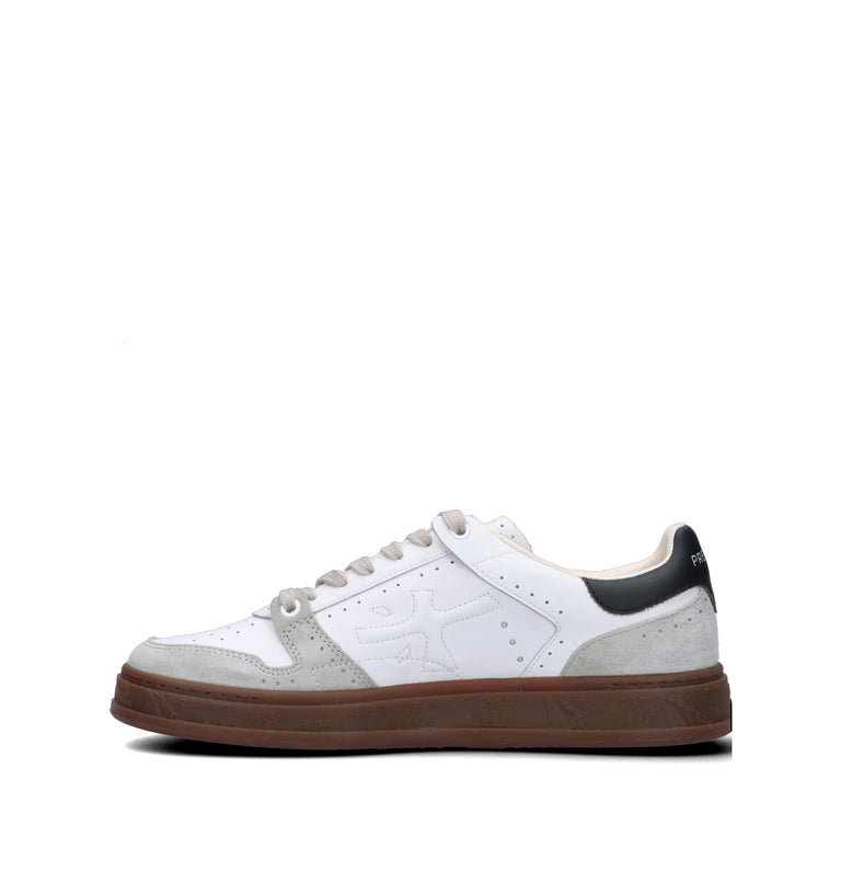 PREMIATA QUINN Sneaker uomo bianca in pelle