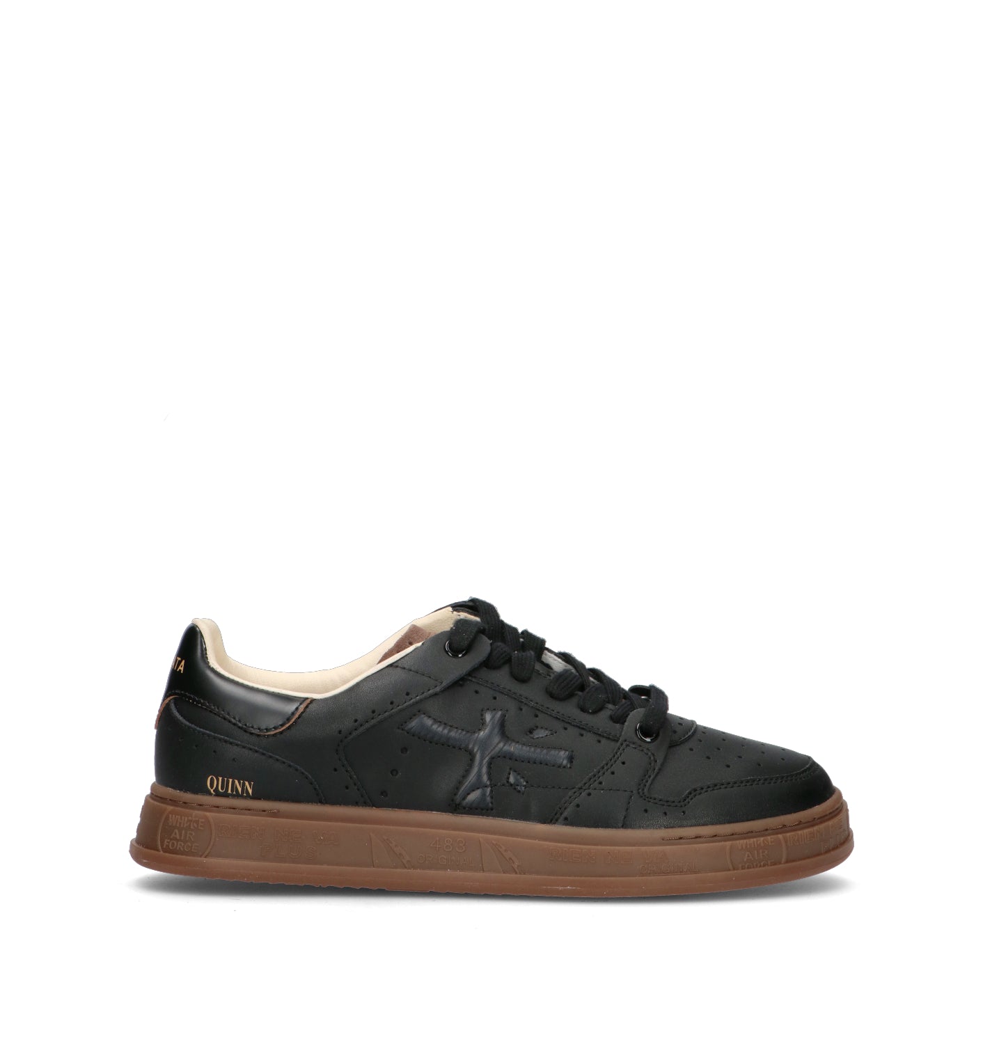 PREMIATA QUINN Sneaker uomo nera in pelle