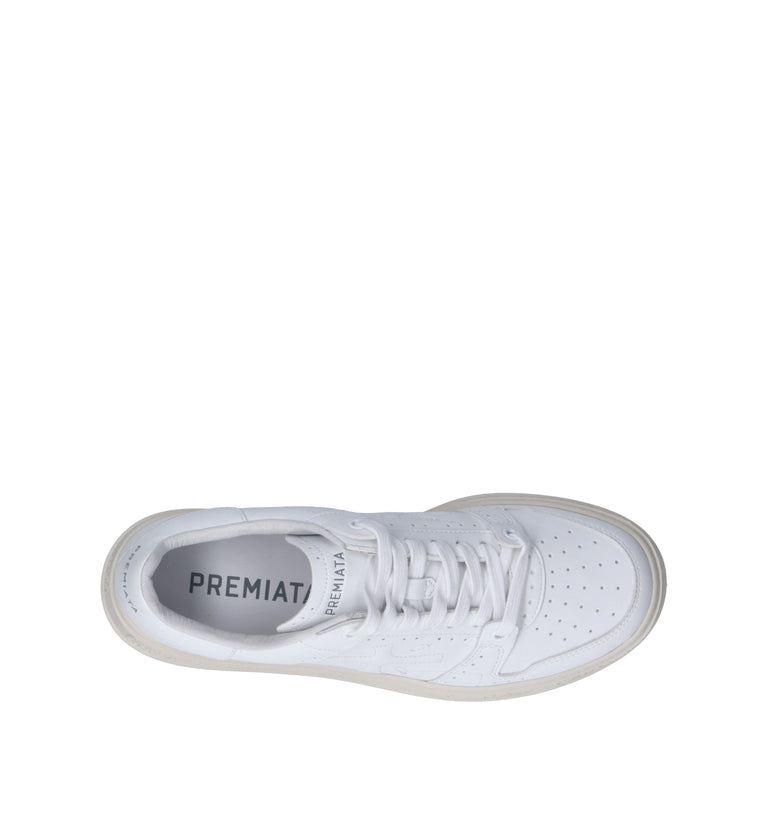 PREMIATA QUINN Sneaker uomo bianca in pelle