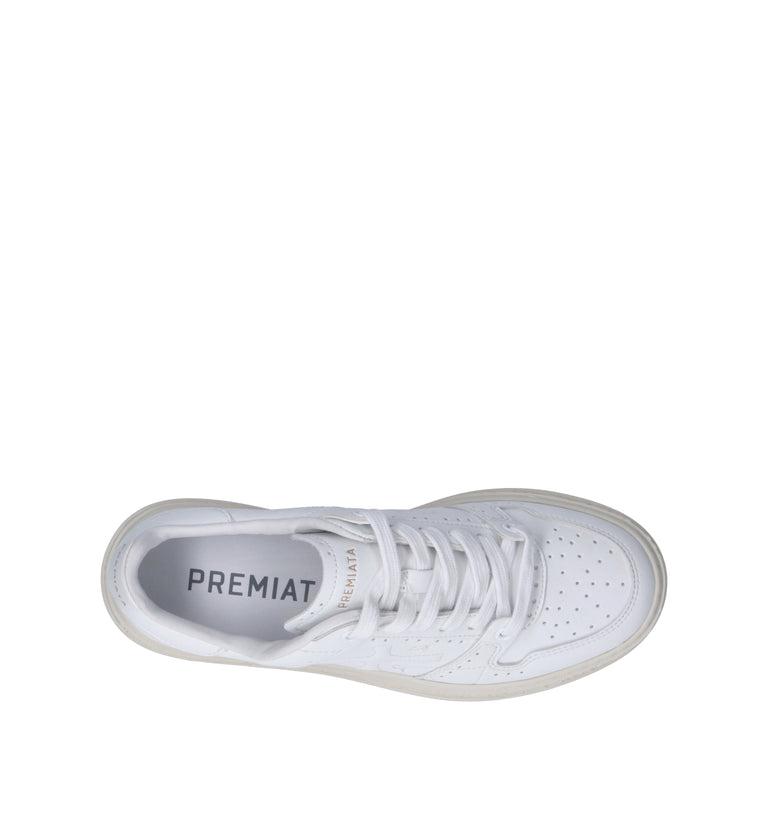 PREMIATA QUINND Sneaker donna bianca in pelle