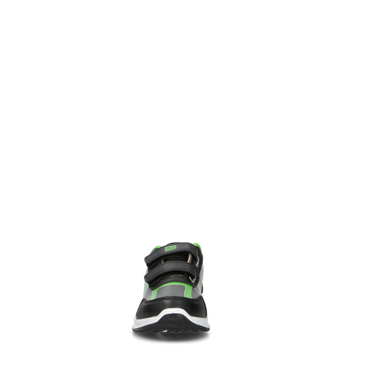 DISNEY Sneaker bimbo nera/verde con luci