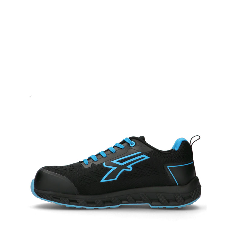 U.POWER DEON ESD Scarpa antinfortunistica uomo nera/azzurra