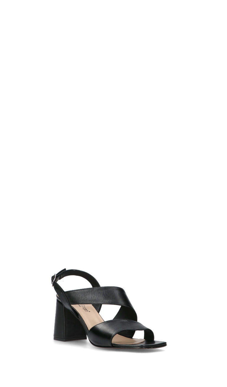 ROBERTA GINEPRI Sandalo donna nero in pelle