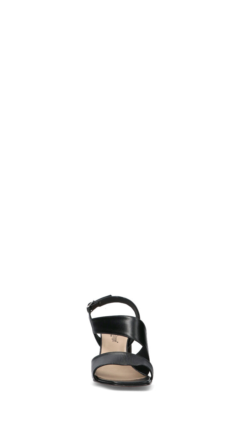 ROBERTA GINEPRI Sandalo donna nero in pelle