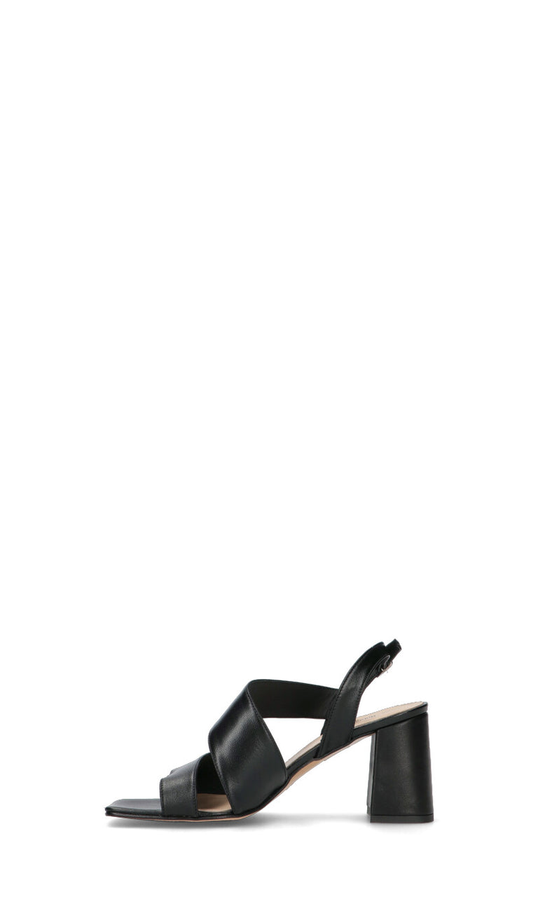 ROBERTA GINEPRI Sandalo donna nero in pelle