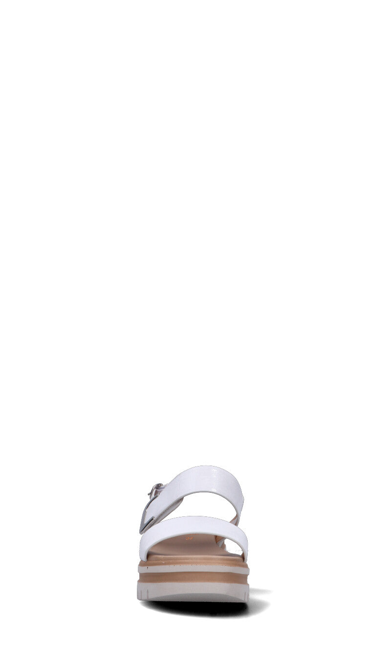 ROBERTA GINEPRI Sandalo donna argento in pelle