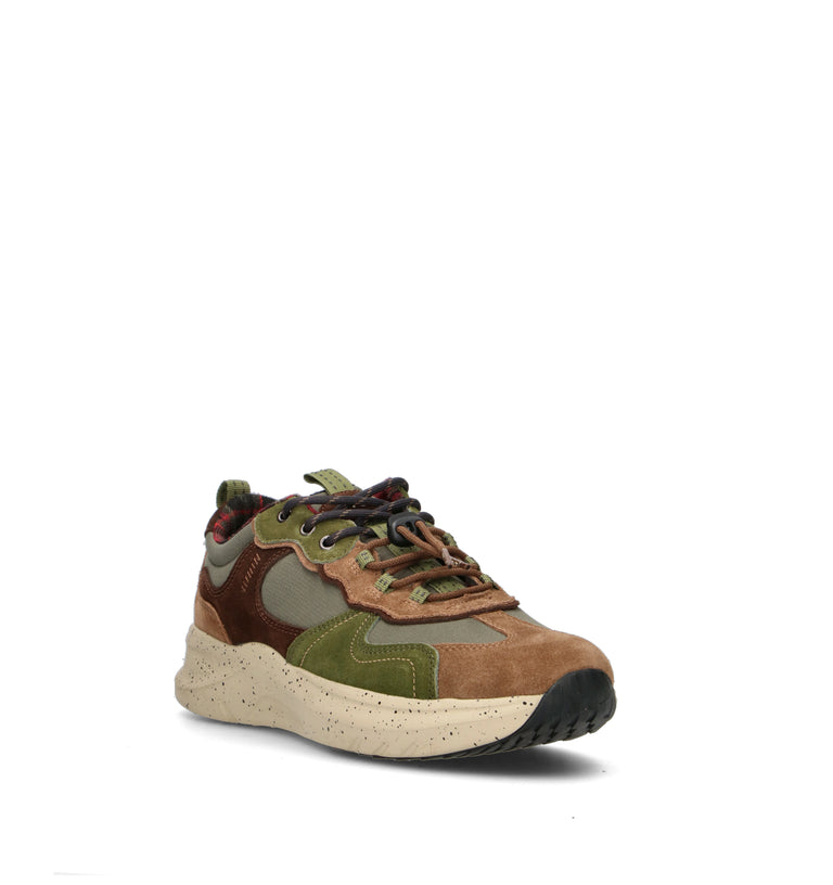 WOZ Sneaker uomo oliva waterproof