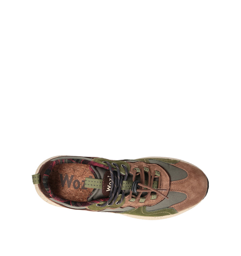 WOZ Sneaker uomo oliva waterproof