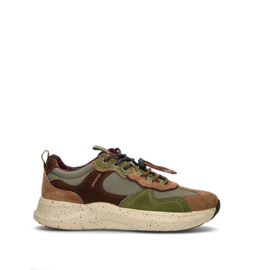 WOZ Sneaker uomo oliva waterproof