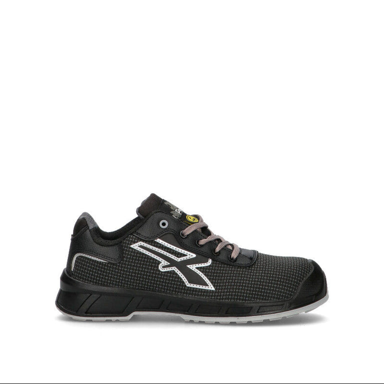 U.POWER Scarpa antinfortunistica uomo nera/grigia