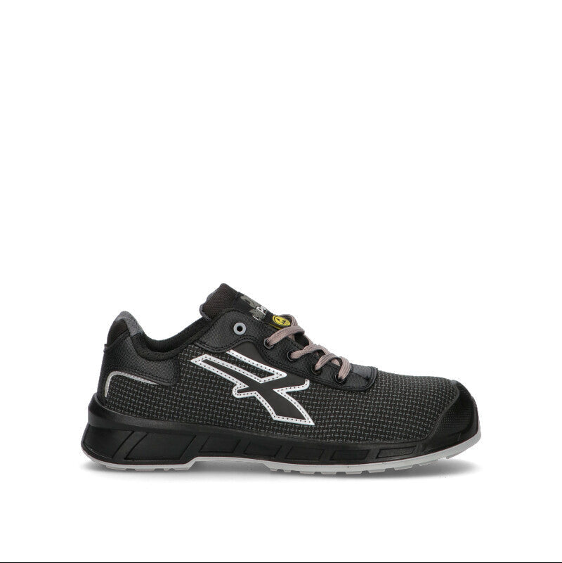U.POWER Scarpa antinfortunistica uomo nera/grigia