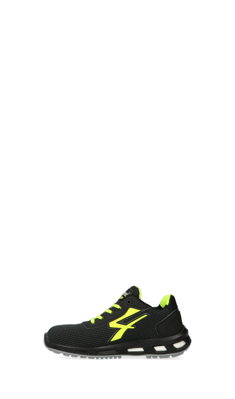 U.POWER  Scarpa antinfortunistica uomo nera/gialla