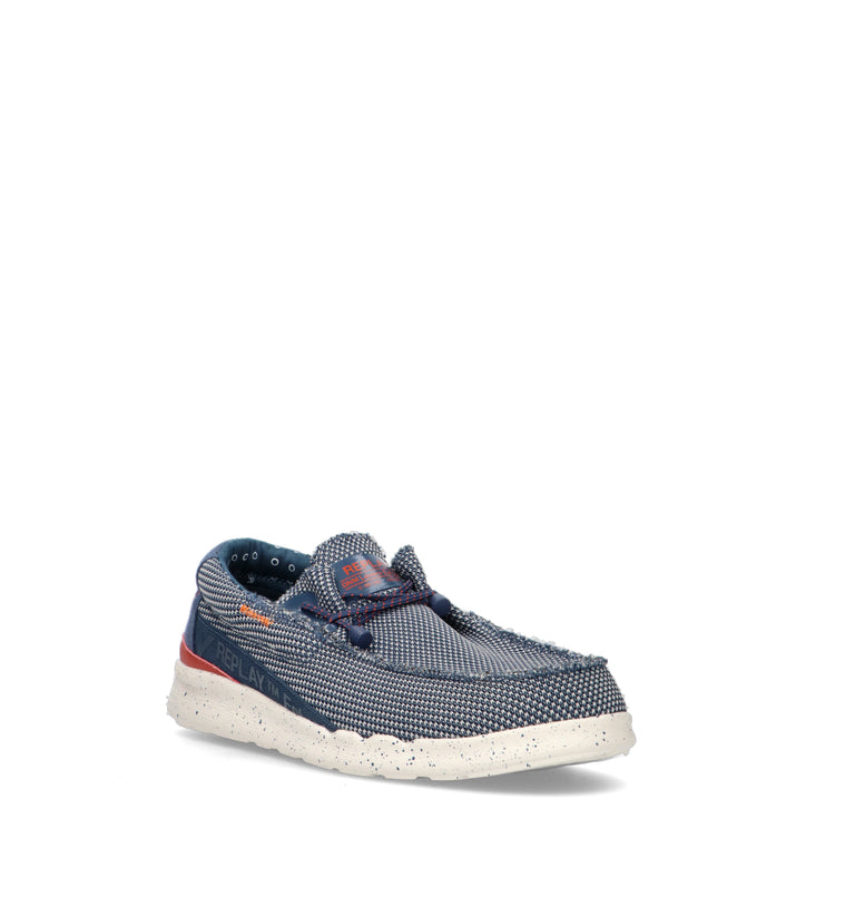 REPLAY Mocassino uomo blu