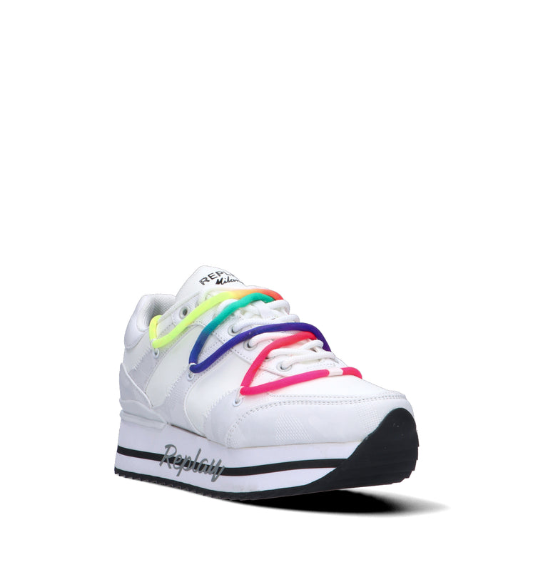 REPLAY Sneaker donna bianca