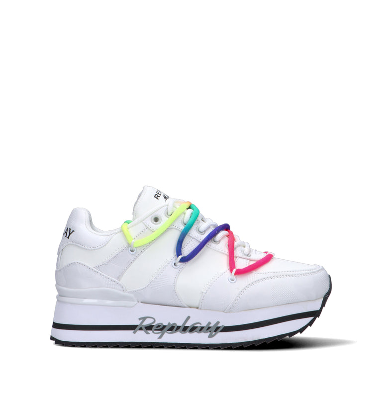 REPLAY Sneaker donna bianca