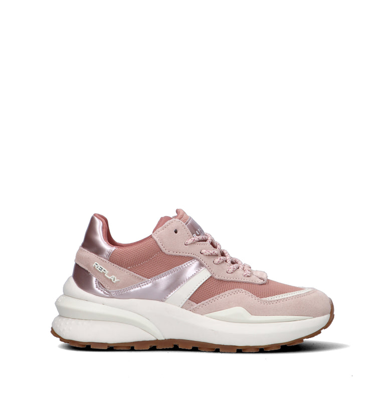 REPLAY Sneaker donna rosa