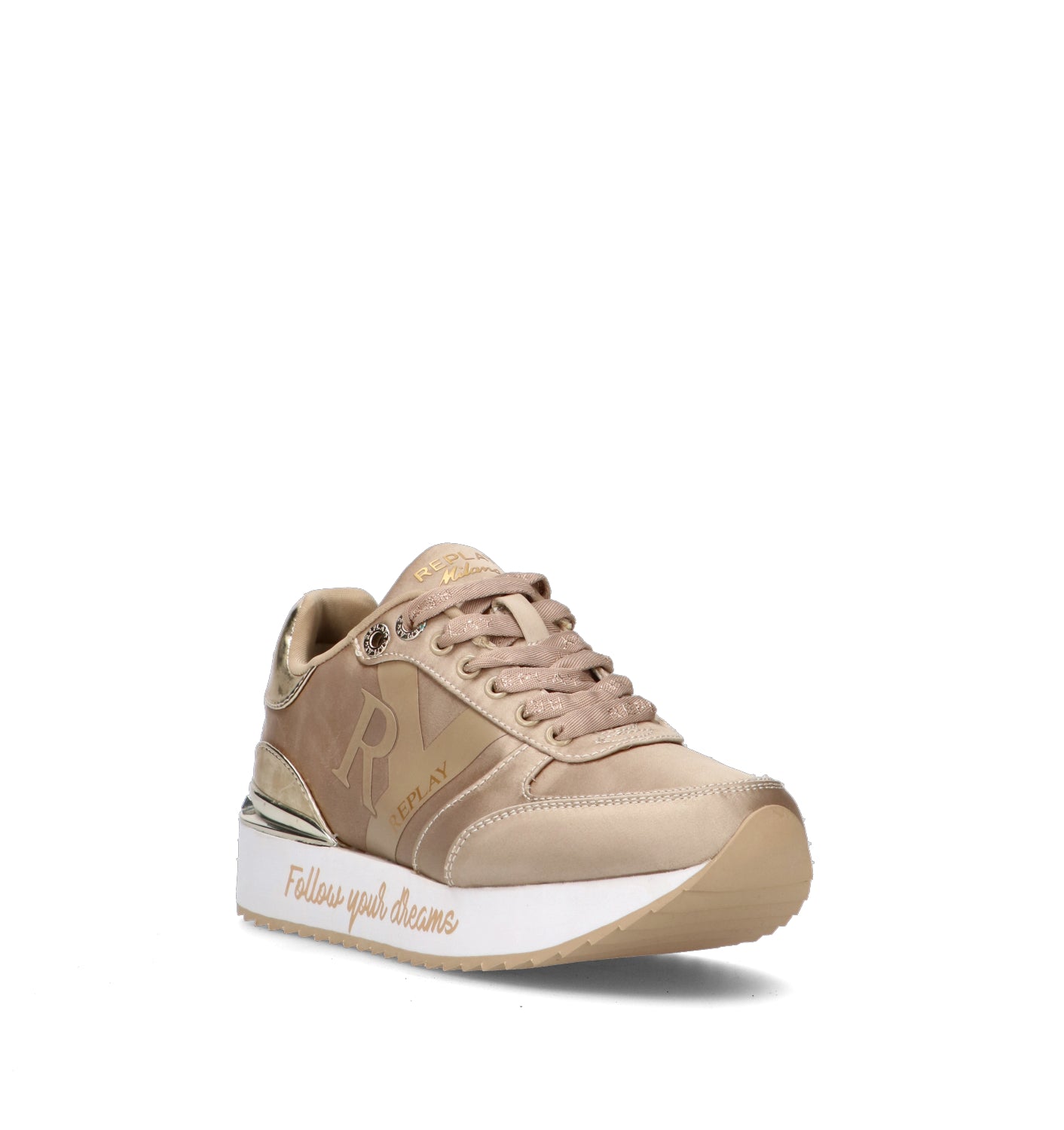 REPLAY Sneaker donna platino