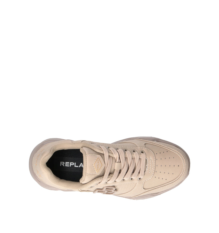 REPLAY Sneaker donna beige