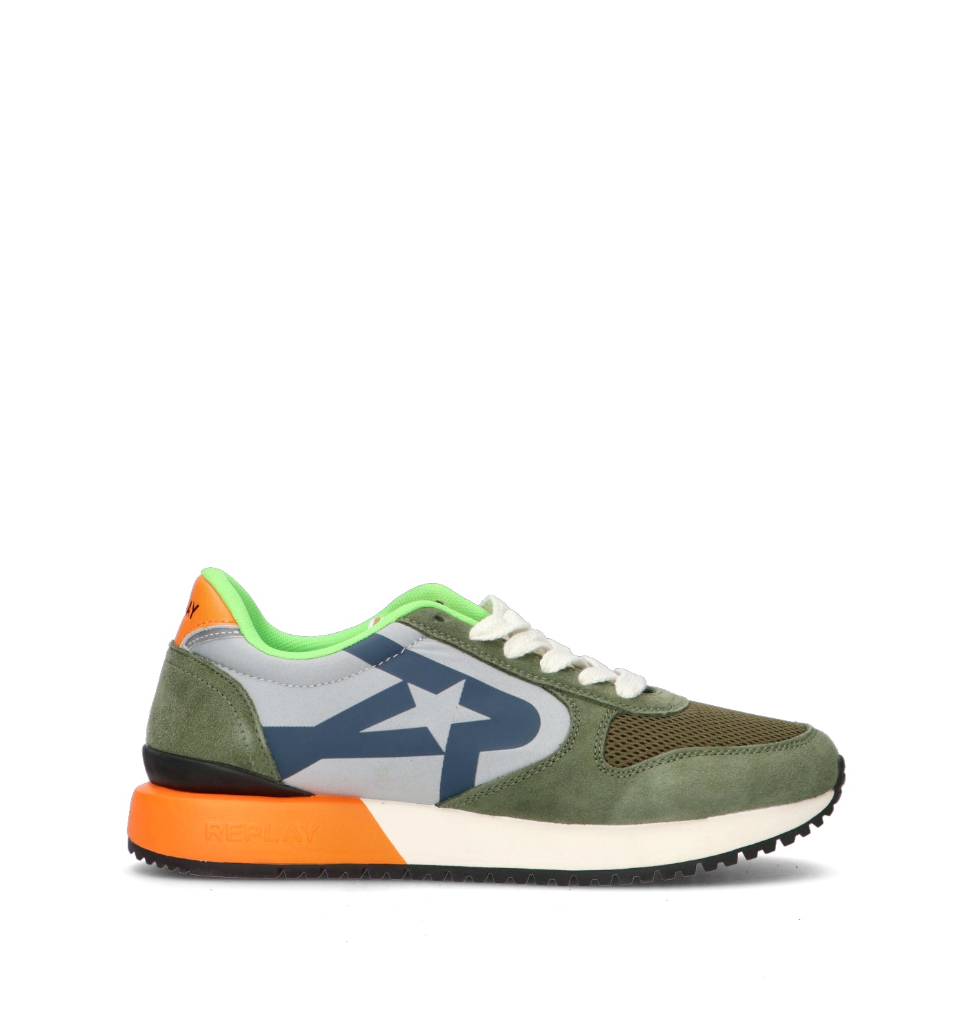 REPLAY Sneaker uomo verde