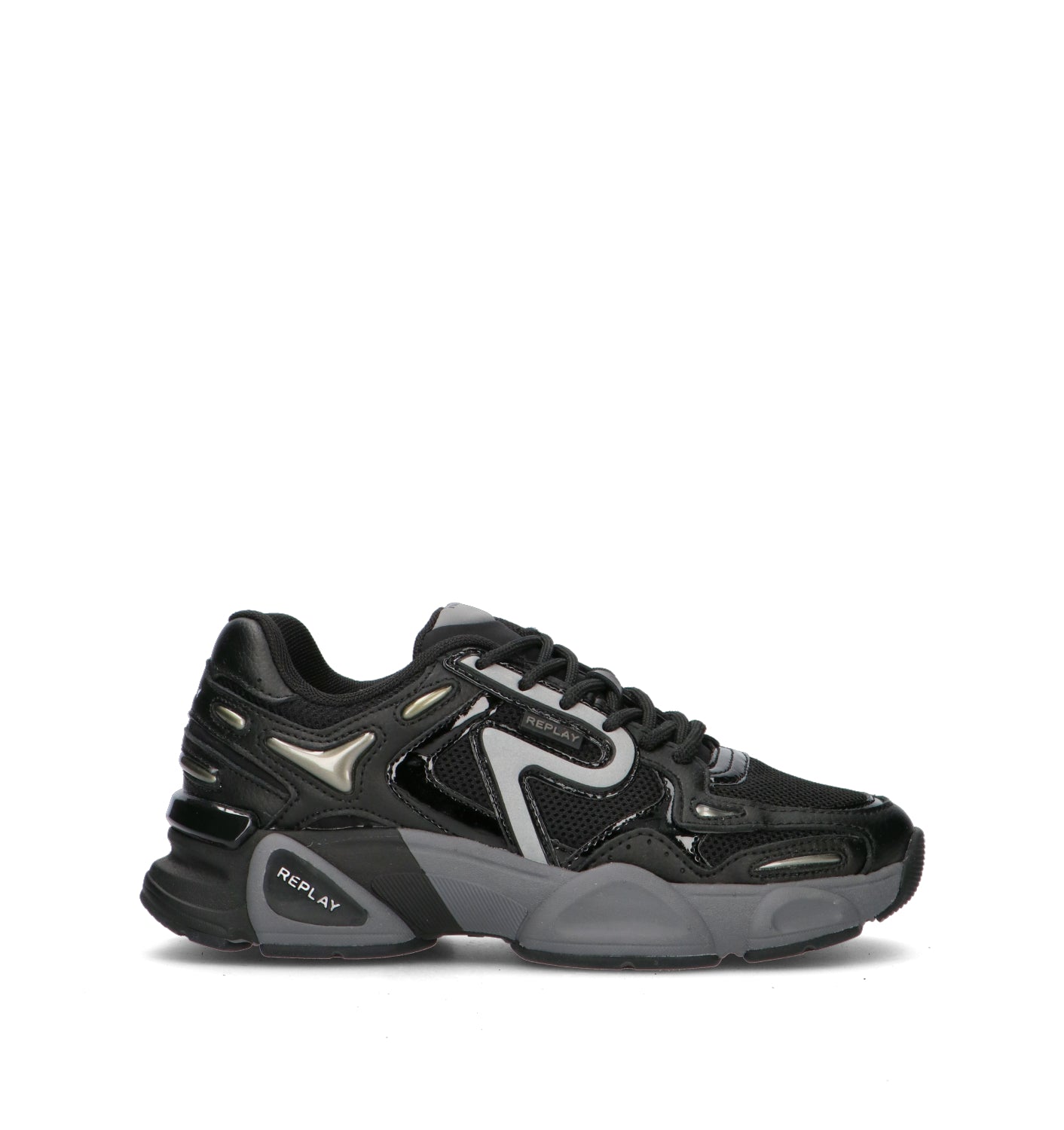 REPLAY Sneaker donna nera