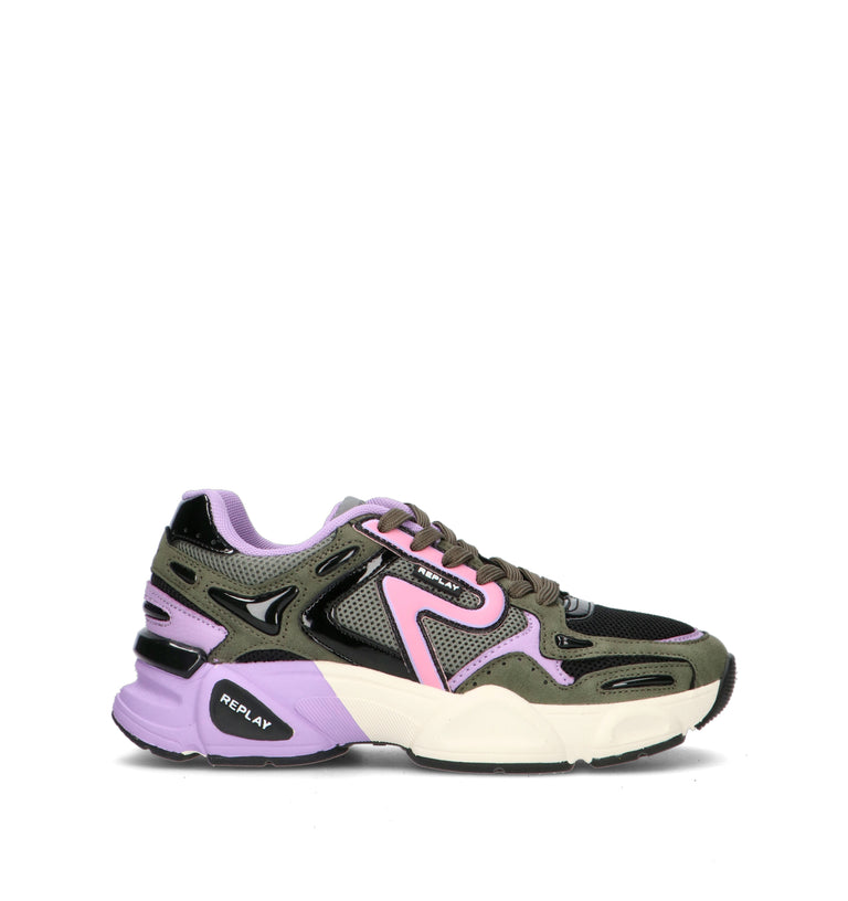 REPLAY Sneaker donna militare