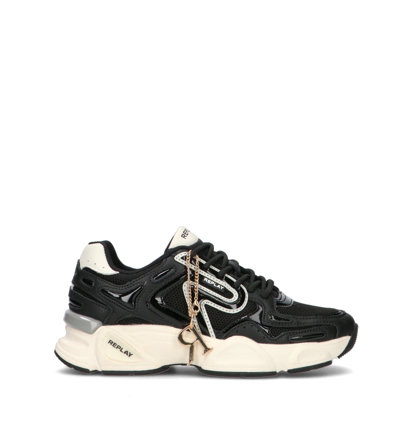 REPLAY Sneaker donna nera