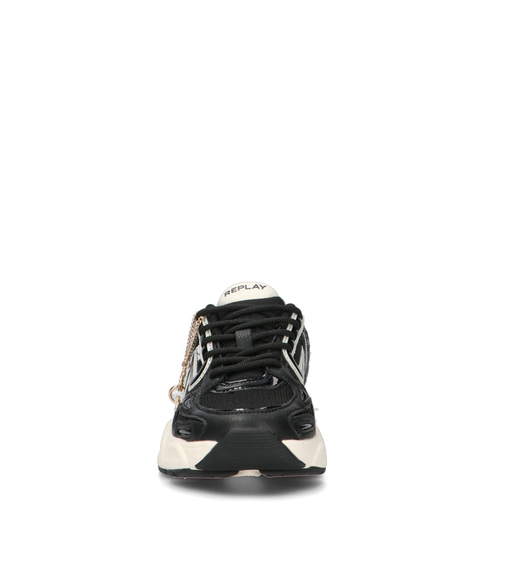 REPLAY Sneaker donna nera